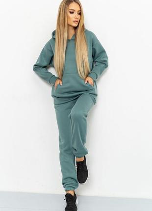 Спорт костюм жіночий на флісі колір оливковий 190r903