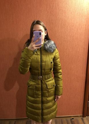 Куртка зимова довга