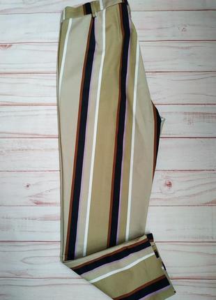 Штани укорочені в смужку