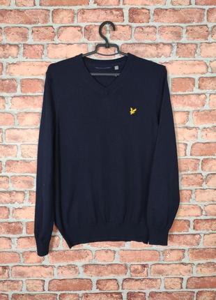 Светр шерстяна кофта пуловер джемпер lyle and scott