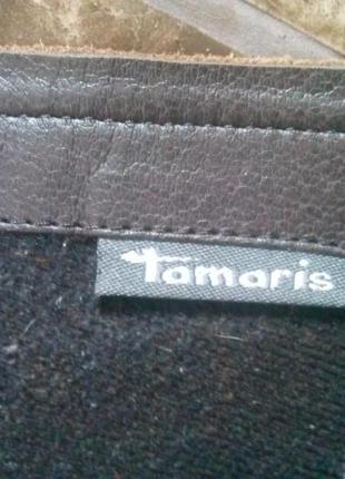 Шкіряні чоботи tamaris3 фото