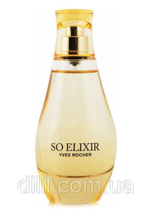 Yves rocher ив роше парфюмерная вода so elixir 50 мл2 фото