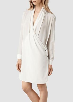 Шовкова сукня allsaints serra dress