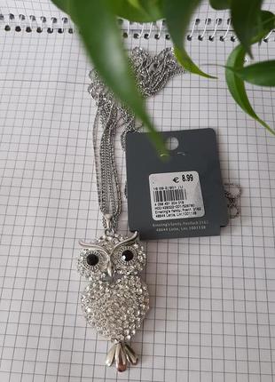 Цепочка с кулоном сова🦉gina benotti