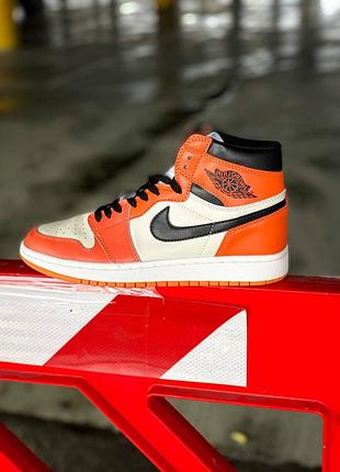 Чоловічі кросівки reverse jordan retro 1 мужские кроссовки джордан