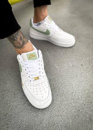 Кросівки nike air force 1 low 07 essential green2 фото