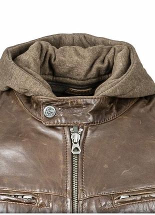 Вінтажна байкерська шкіряна куртка gipsy