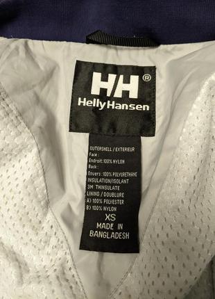 Винтажная лыжняя зимняя куртка helly hansen 90s пуховик4 фото