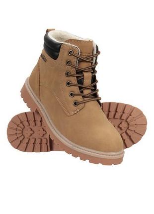 Зимові дитячі водонепроникні черевики mountain warehouse timberland2 фото