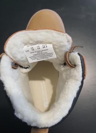Зимові дитячі водонепроникні черевики mountain warehouse timberland3 фото