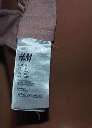 Хлопковый бюстгальтер бренда
h&amp;m8 фото