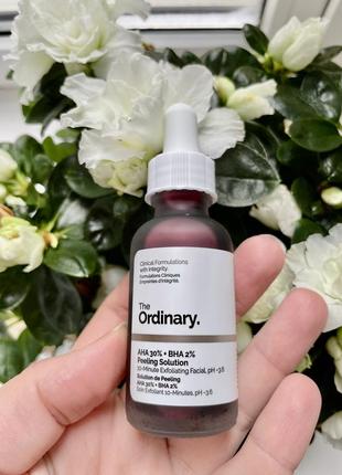 Кислотный пилинг для лица the ordinary aha 30% + bha 2% peeling solution