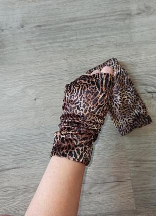 Теплые митенки, рукавицы, перчатки без пальцев