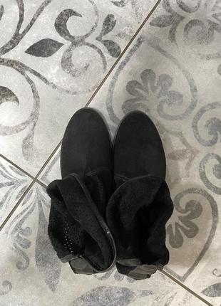 Замшевые сапоги 33 размер1 фото