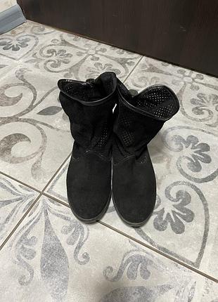 Замшевые сапоги 33 размер3 фото