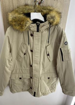 Мужская зимняя куртка-парка lestyle 🇫🇷 (мех съемный)1 фото