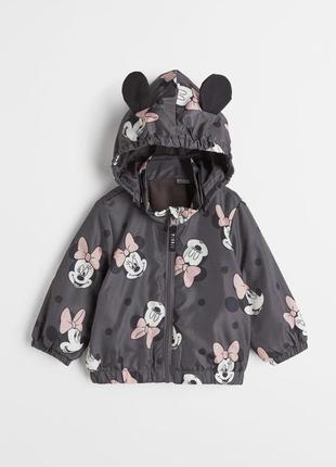 Крутая ветровка из минных маус легкая куртка н & м
