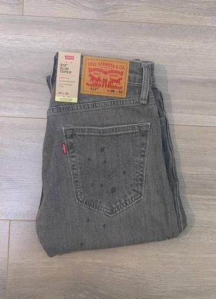 Джинси levis 512 w28 l32