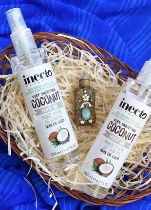 Кокосова олія inecto naturals coconut body oil (200 ml)1 фото