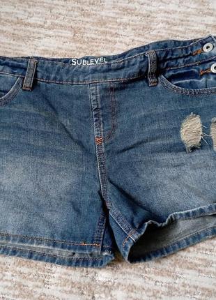 Жіночі шорти, джинсові1 фото