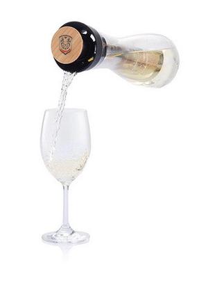 Графин для вина білого xd design gliss з контейнером для льоду 750 мл (p264.021)2 фото