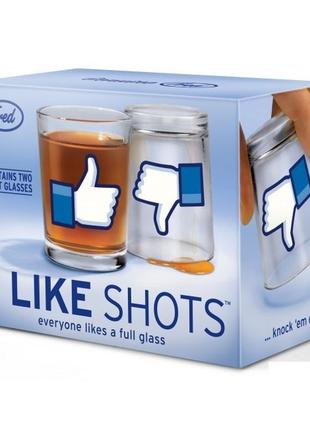 Набор рюмок invotis "i like shots" (2 шт) 70 мл2 фото