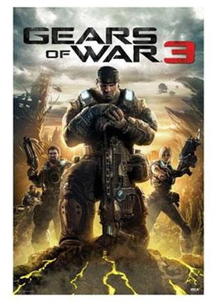 Постер "gears of war 3" 61 x 91,5 cм