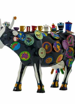 Коллекционная статуэтка корова moo potter, size xl1 фото