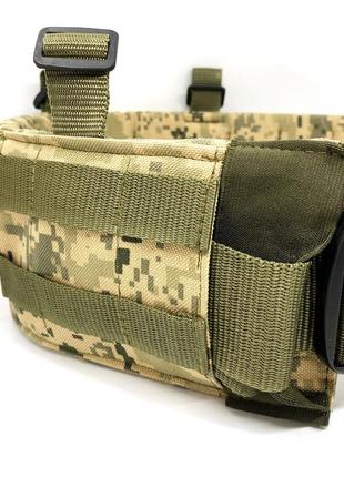 Пояс рпс тактический с molle разгрузка  для всу с креплением на спину (120-140)7 фото