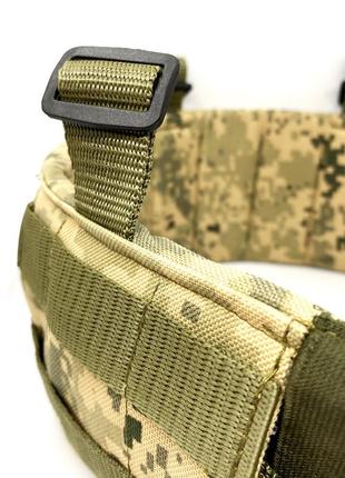 Пояс рпс тактический с molle разгрузка для всу с креплением на спину (100 - 120)8 фото