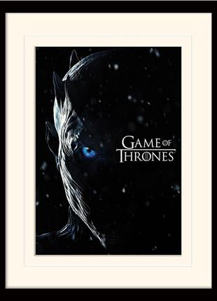 Постер в рамі "game of thrones (the night king)" 30 x 40 см