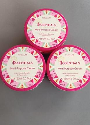 Крем для лица и тела орифлейм арбуз essentials watermelon