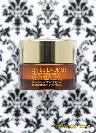Антивозрастной крем гель для глаз estee lauder advanced night repair eye gel creme supercharged 3 ml