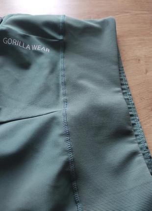 Фирменные женские спортивные лосины  бриджи  gorilla wear, сша. размер s4 фото