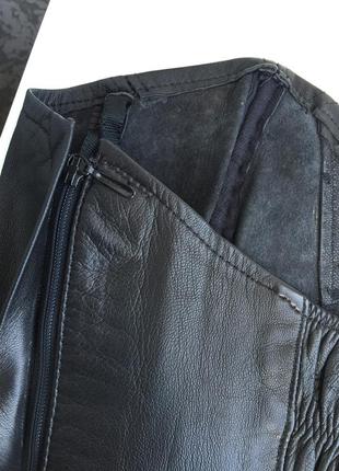 Шкіряний корсет р. 38 кожаный винтажный корсет, натуральная кожа6 фото