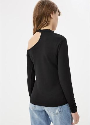 Кофта чокер asos,лонгслив,блуза,блузка,водолазка ,открытые плечи3 фото