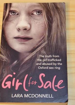 Girl for sale by lara mcdonnell, книга на английском