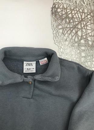 Світшот теплий кофта zara 2