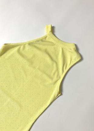 Сукня у рубчик лимонного насиченого кольору від boohoo1 фото