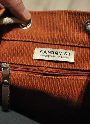 Рюкзак наплічник sandqvist stig canvas backpack8 фото