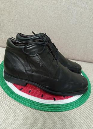 Зимові шкіряні черевики ботінки boxx / розм. 42 оригінал1 фото