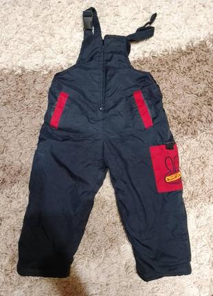 Дитячий комбез. комбінезон . штани теплі