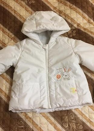 Зимова куртка mothercare 86