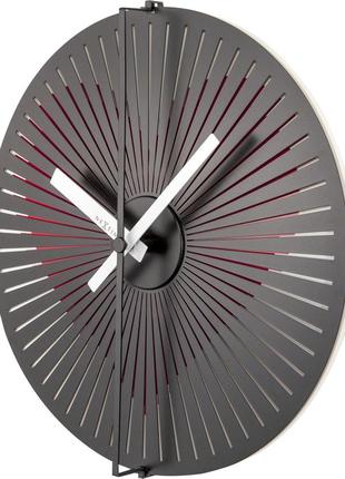 Часы настенные, динамический рисунок, "motion clock heart" ø30 см