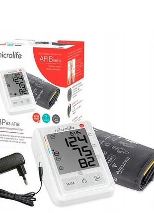 Тонометр microlife bp b3 afib с адаптером microlife и оригинальной манжетой microlife гарантия 5 лет