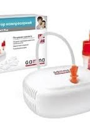 Ингалятор (небулайзер) gamma effect max компрессорный гарантия 2 года