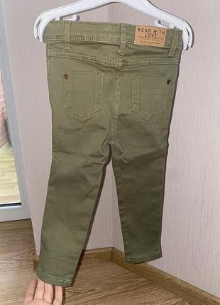 Джинсы на девочку 1.5-2 года 2