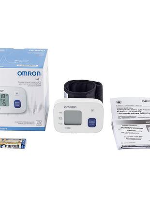 Тонометр omron rs1 (hem-6160-e) автоматический на запястье гарантия 5 лет
