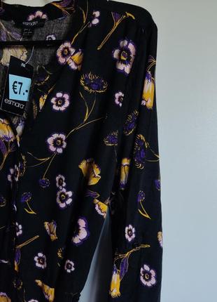 Плаття в квіти, сукня міді, м 38 euro, esmara, німеччина7 фото