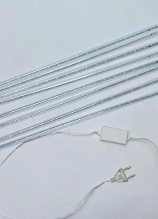 Гирлянда xmas сосулька (палочки) теплый белый sticks ww warm white 50 см5 фото